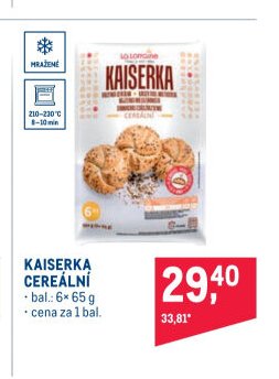 KAISERKA CEREÁLNÍ