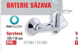 Sprchová baterie Sázava 100/150 mm - UNI HOBBY akcniletaky.com