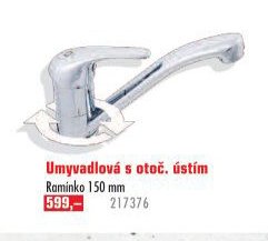 Umyvadlová baterie Sázava s otoč. ústím - UNI HOBBY akcniletaky.com
