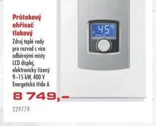 Průtokový ohřívač tlakový - UNI HOBBY akcniletaky.com