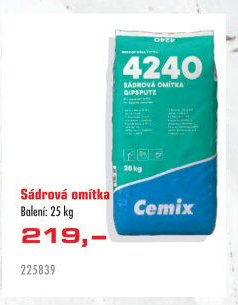 Sádrová omítka - UNI HOBBY akcniletaky.com