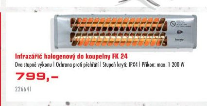 Infrazářič halogenový do koupelny FK 24 - UNI HOBBY akcniletaky.com
