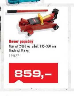 Hever pojízdný - UNI HOBBY akcniletaky.com