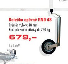 Kolečko opěrné RND 48 - UNI HOBBY akcniletaky.com