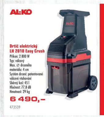 Drtič elektrický LH 2810 Easy Crush - UNI HOBBY akcniletaky.com
