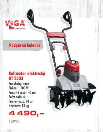 Kultivátor elektrický GT 5333 - UNI HOBBY akcniletaky.com