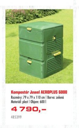 Kompostér Juwel AEROPLUS 6000 - UNI HOBBY akcniletaky.com