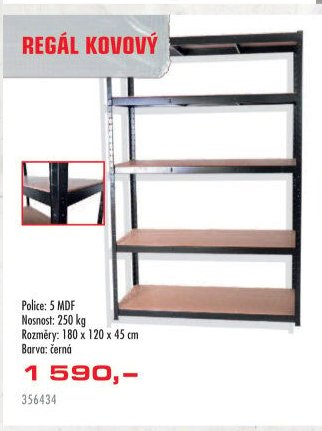 Regál kovový - UNI HOBBY akcniletaky.com