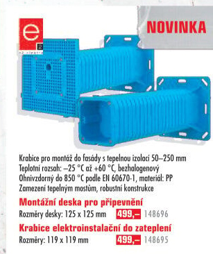 Elektroinstalace do zateplení