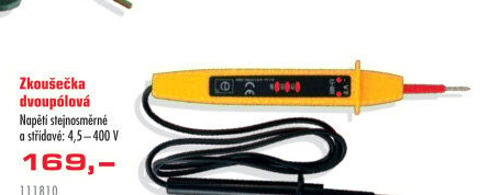 Zkoušečka napětí