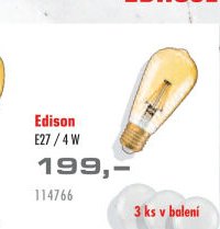 VINTAGE 1906 LED ŽÁROVKA Edison - UNI HOBBY akcniletaky.com
