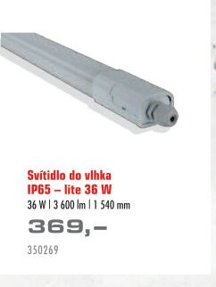 Svítidlo do vlhka IP65 - lite 36 W - UNI HOBBY akcniletaky.com