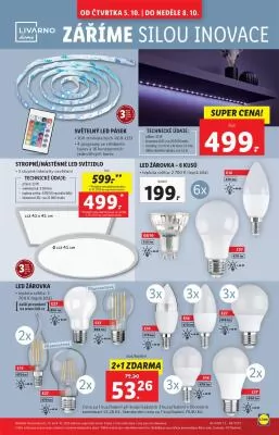 akční leták Lidl 2.10.2023-8.10.2023