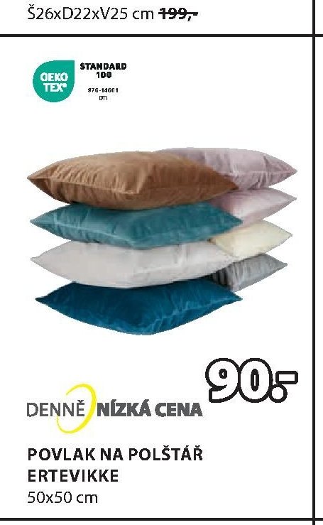 POVLAK NA POLŠTÁŘ ERTEVIKKE - Jysk akcniletaky.com