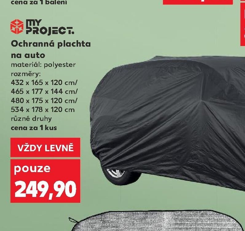 Ochranná plachta na auto