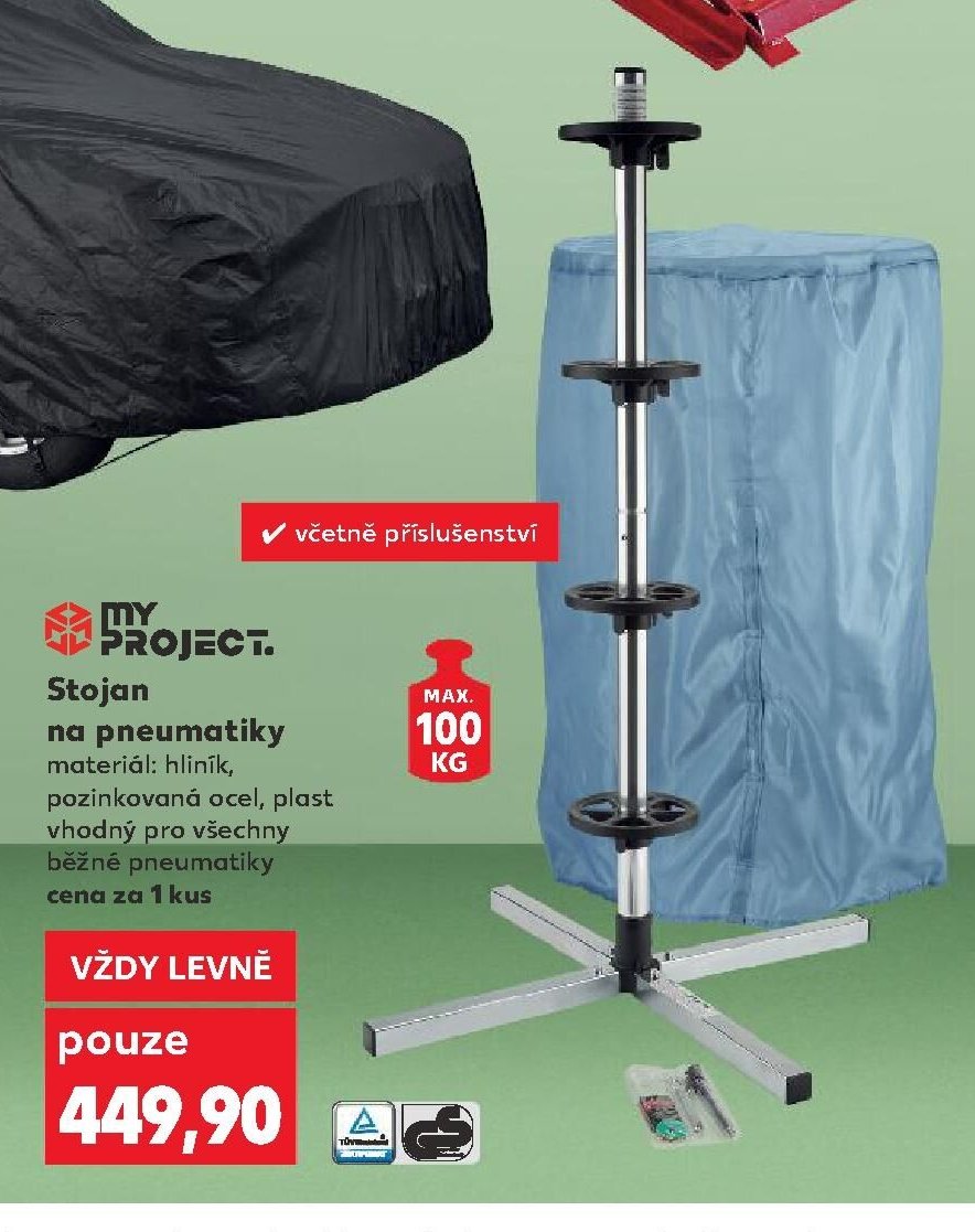 Stojan na pneumatiky