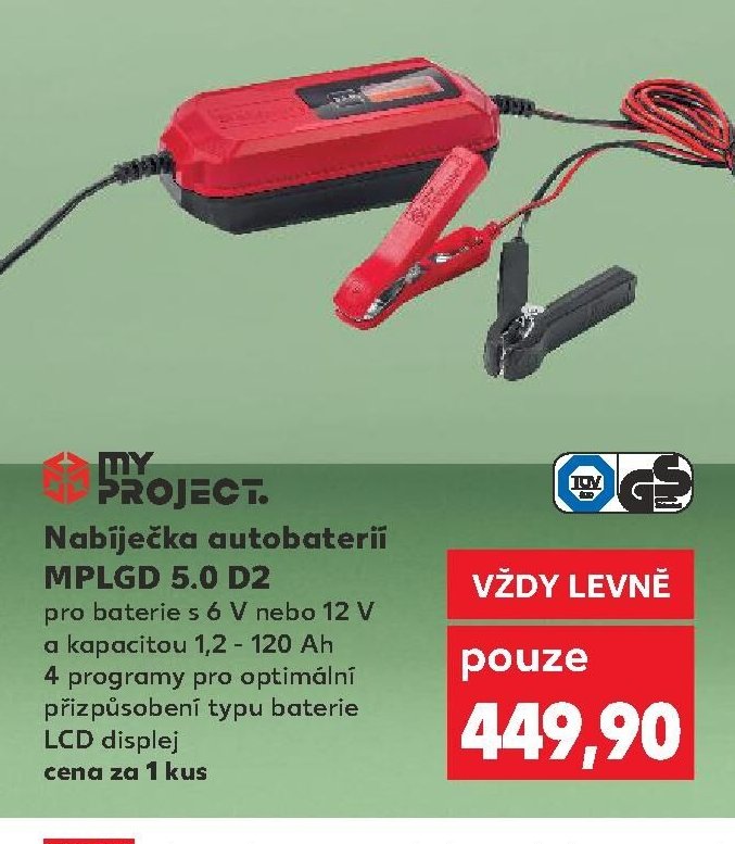 My Project Nabíječka autobaterií MPLGD 5.0 D2