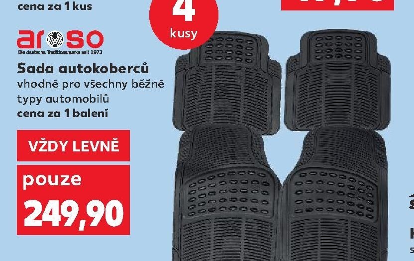Sada autokoberců
