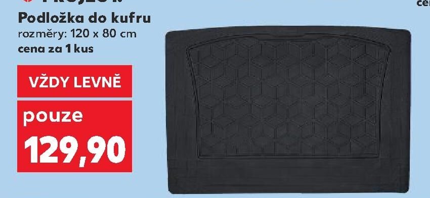 Podložka do kufru