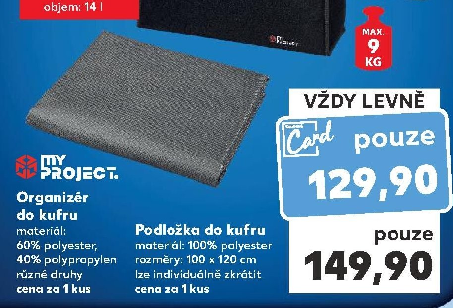 Organizér do kufru (menší)