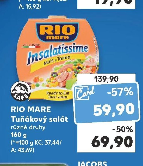 RIO MARE Tuňákový salát