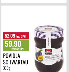 Švestková povidla Schwartau