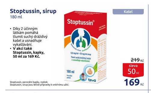 Stoptussin, sirup 180 ml