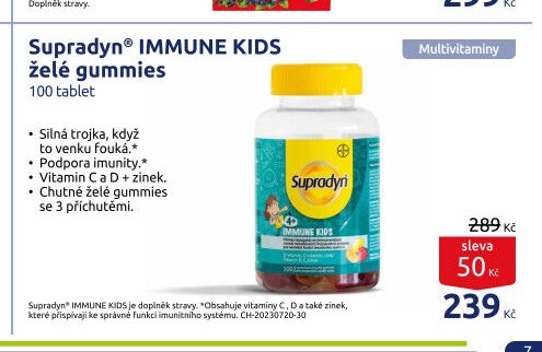 Supradyn® IMMUNE KIDS želé gummies