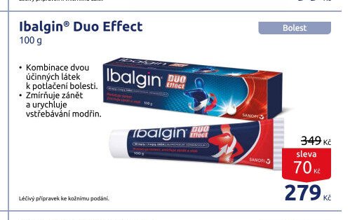 Ibalgin Duo Effect