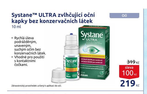 Systane ULTRA zvlhčující oční kapky