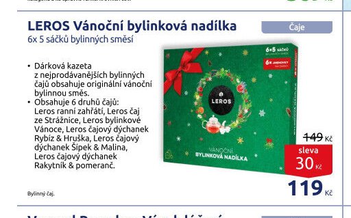 LEROS Vánoční bylinková nadílka