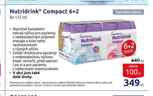 Nutridrink Compact 6+2