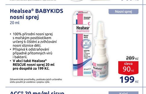Healsea® BABYKIDS nosní sprej 20 ml