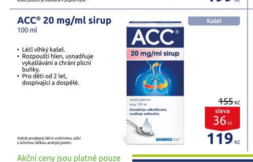 ACC® 20 mg/ml sirup 100 ml