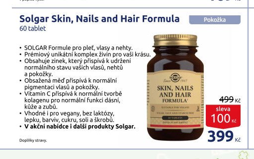 Solgar Skin, Nails and Hair Formula