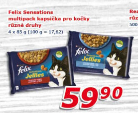 Kapsičky pro kočky Sensations Felix Purina