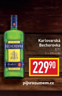 Becherovka - BILLA akcniletaky.com