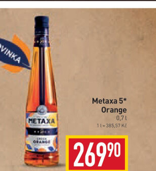 Brandy 5* Greek Orange Metaxa