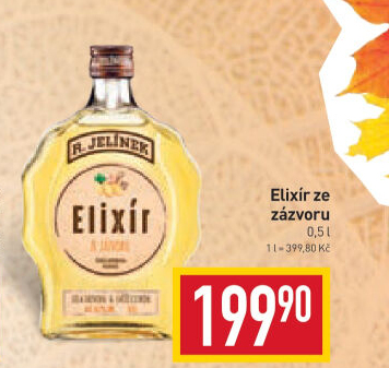Elixír ze zázvoru Rudolf Jelínek