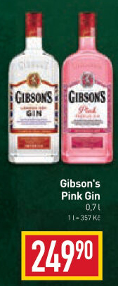 Gin Pink Gibson'