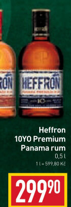 Rum 10YO Heffron Panama