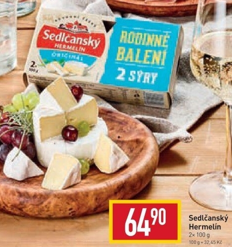 Sýr Hermelín Sedlčanský