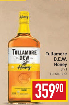 Whisky irská Honey Tullamore Dew