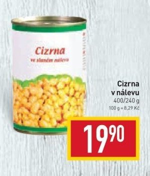 Cizrna v nálevu 400/240 g