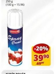 SPRAY CREME KAPUCÍN