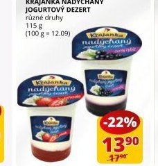 KRAJANKA NADÝCHANÝ JOGURTOVÝ DEZERT
