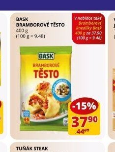 Bask bramborové těsto