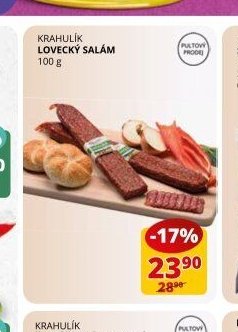 Krahulík Lovecký salám