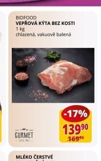 Bidfood Vepřová kýta bez kosti