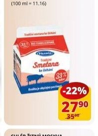 Smetana ke šlehání 33%